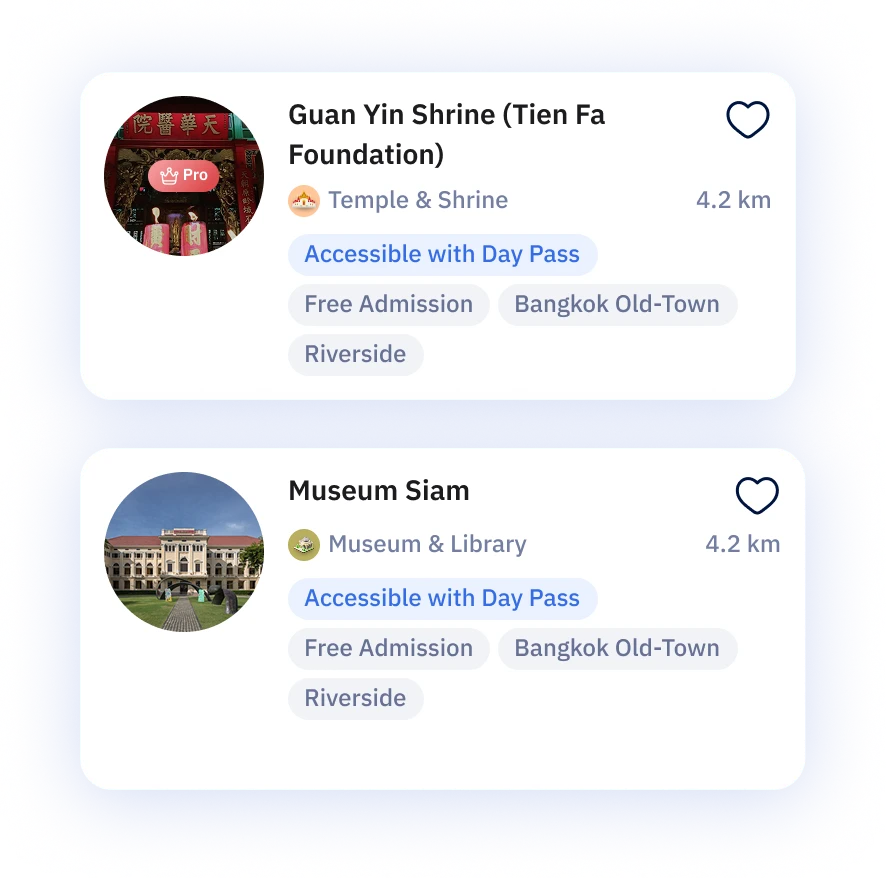 feature curated places hover