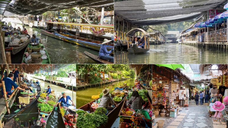 10. ตลาดน้ำคลองลัดมะยม