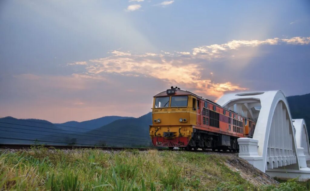 Thailand train to multi-city by State Thai railway